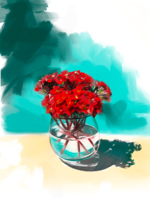 Bleeding Hearts Red Hydrangea